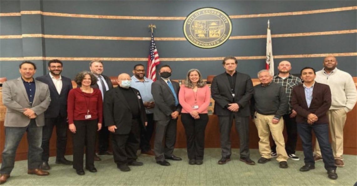 Civil Service Commission Recognizes Public Works Employees