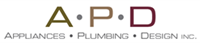 APD Appliances Plumbing Design Logo