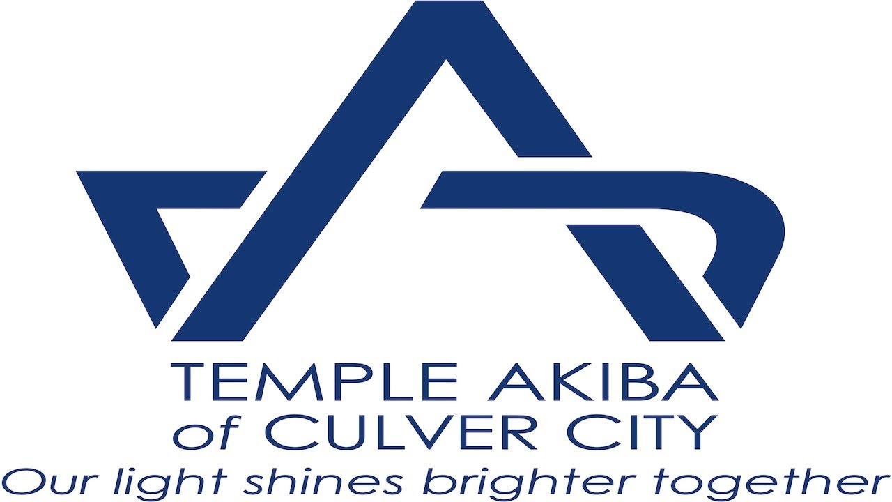 Logo for Temple Akiba of Culver City - Our light shines brighter together