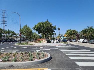 Photograph of street improvements along Culver Blvd 2022-06-30