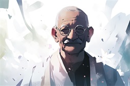 Painting of Mahatma Gandhi 