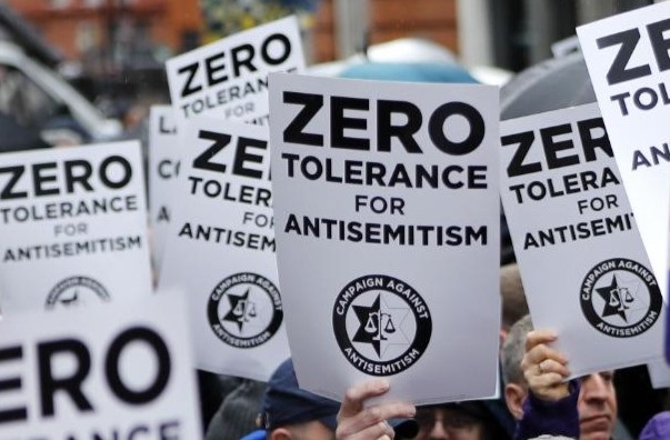 Zero tolerance for Antisemitism