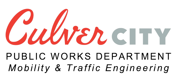 Logo of the Culver City Public Works Department Mobility & Traffic Engineering Division
