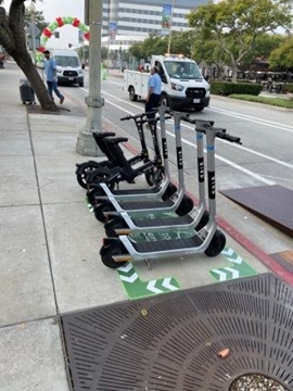 Correctly Parked Scooters
